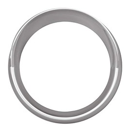 GG Grand General 68166 Chrome Plastic Speed/Tach Gauge Cover with Visor for Peterbilt 2006+