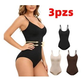 3pcs Panty Faja Body Calzón Reductora Moldeadora Sexy