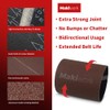 8 inch x 19 inch 100 Grit Sanding Belts, 12