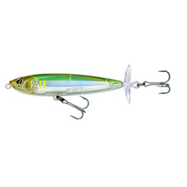 Yo-Zuri 3DB Prop Topwater Lure, Prism Ayu, 3-1/2-Inch