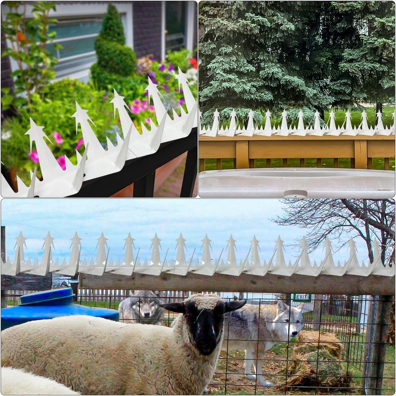 Heavy Duty Metal Fence Spikes-Anti Climb Security Spikes for Fence