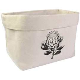 Large 'Protea Flower' Canvas Organiser/Storage Bag (OR00032215)