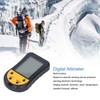 Digital Altimeter Barometer, LCD Backlit Display Altimeter Portable Handheld Weather