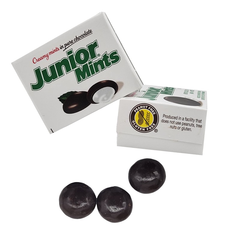 Fruidles Creamy Junior Mint Candies Covered In Pure Chocolate, Peanut-Free,