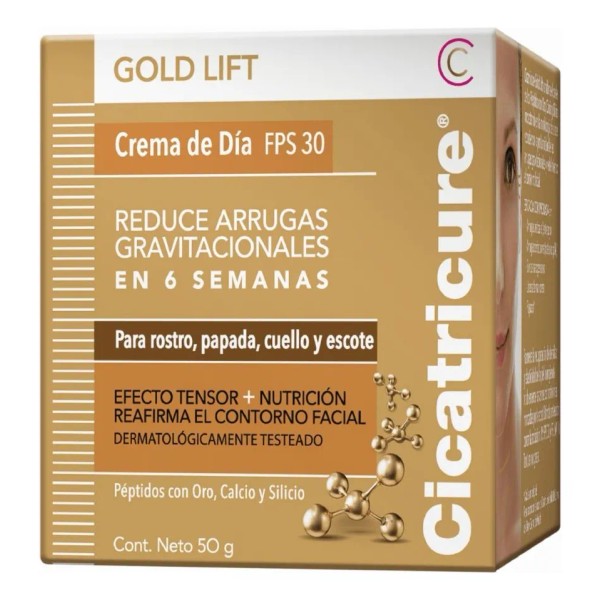 Cicatricure Crema Gold Lift Día – Resultados en 6 Semanas,