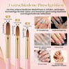 Nail Brush Set 30 Pieces with Dotting Tools Palette and