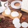 600 PCS Round Coffee Filter, Unbleached Natural Coffee Filter for