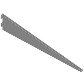 Element System Classic 32 Shelving Unit U Support T370 mm White Aluminium 10202-00052