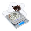 Relaxdays Precision Scales with Weighing Trays, Digital, 0.01 g Steps,