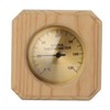 Wooden Sauna Thermometer Squared 0 to 120 Celsius High Accuracy