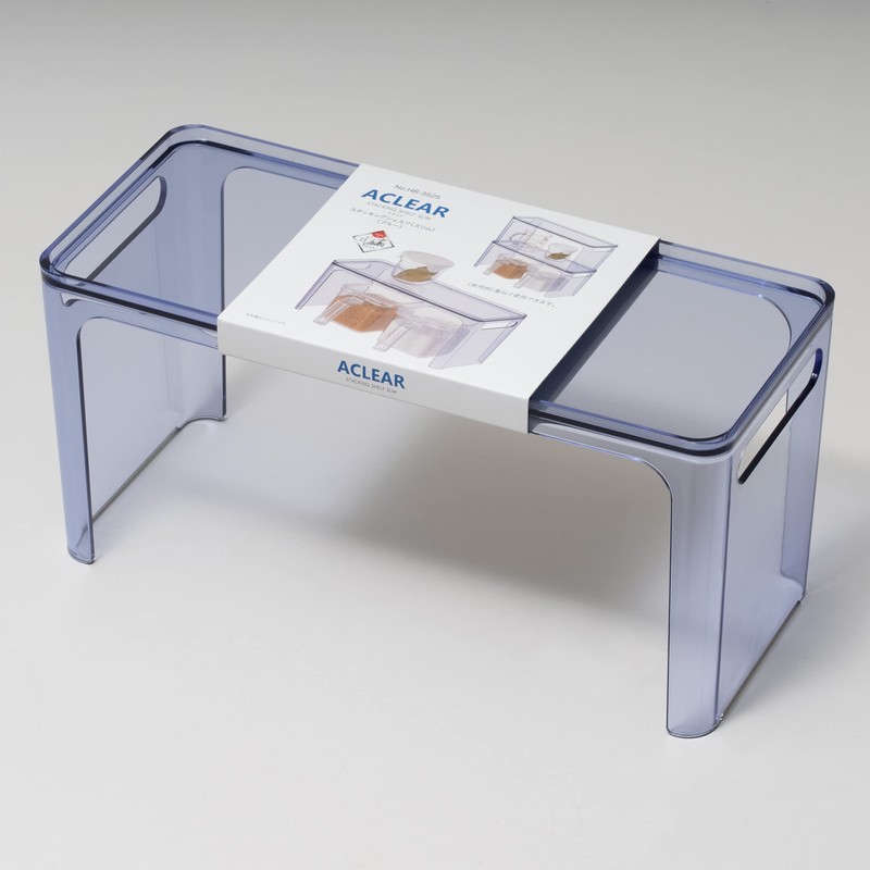 Pearl Metal Stacking Shelf Slim Blue Acrea HB-3525