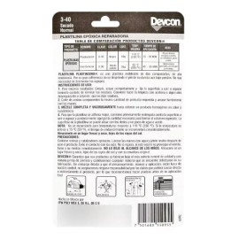 Devcon Plastilina Epoxica Reparadora Resanador Plastiacero Devcon