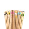 Wakasa Lacquer 264352 Chopsticks for Kids, Mini Zoo, Crocodile, Dishwasher