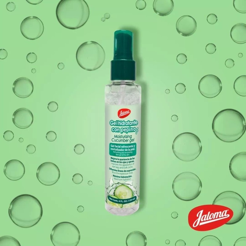 Jaloma Gel Contorno Ojos De Pepino Ojeras Bolsas Desinflama Pack