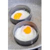 Citystores® CA Metal Egg Rings Round Cooking Mould Gadget Poaching