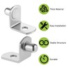 1/4 Inch (6.35mm) Shelf Pins Cabinet Shelf Bracket Pegs L-Shaped
