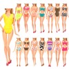 BARWA 12 Items 5 Psc Swimsuits Bathing Clothes Bikini One