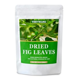 Dried Whole Fig Leaf, 100% Natural Fig Leaves (2.8 Ounces)