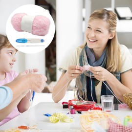 Scrubby Yarn for Dishcloths, Pastel Yarn for Crocheting, Quality Polyester Blend, 12-Color Kit, Skein Quality and Versatile for Knitting and Crocheting