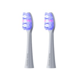 bixdo W60 Electric Toothbrush Heads Replacement, Blue Light Whitening Toothbrush Heads, 2PCS