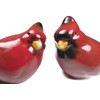 Pinecone Cardinal Salt and Pepper Shaker