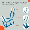 RL24 - Headcollar with Plush Padding Basicline | Halter for