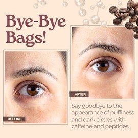 Tree to Tub- REFRESCA Y DESINFLAMA: Esta crema de café para ojos combina cafeína, ácido hialurónico y péptidos para reducir la apariencia de líneas finas y patas de gallo, la crema para ojos perfecta