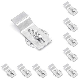 MOCOST Sink Clips-10 Pack Kit, Undermount Sink Clips, Epoxy Sink Clip Kits, Undermount Kitchen Sink and Bathroom Sinks Brackets Heavy-duty