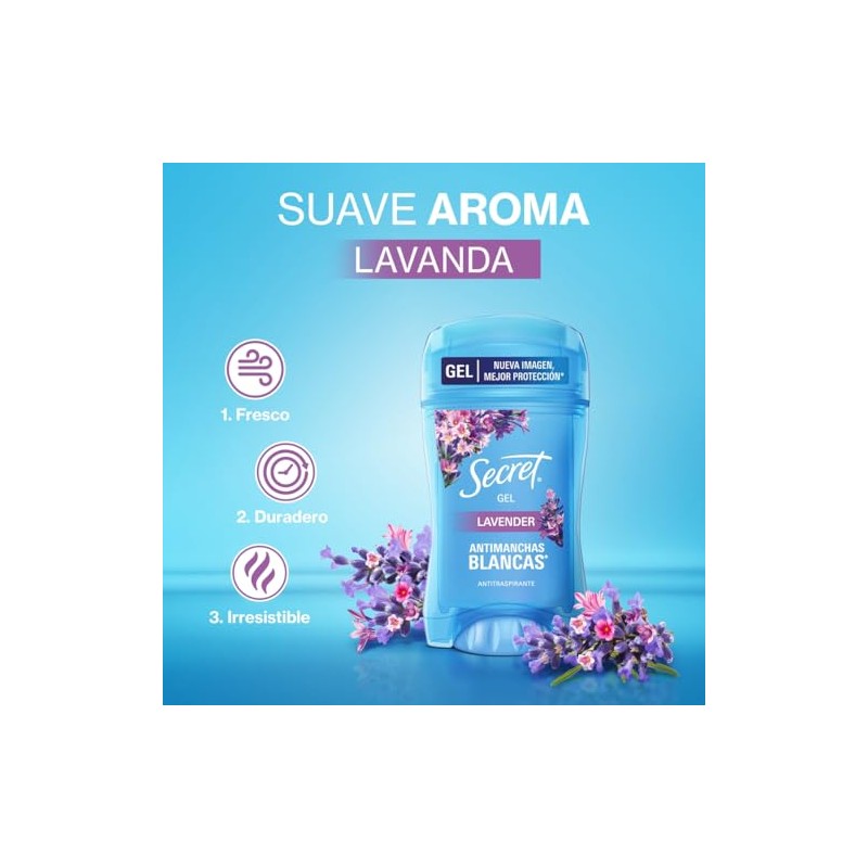 Secret Gel Lavanda 45g