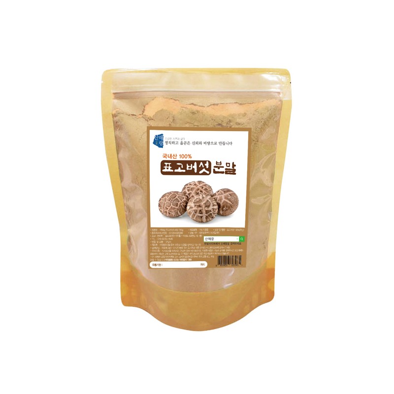 Sanhaerang Domestic Shiitake Mushroom Powder 250g / 산해랑 국산 표고버섯분말