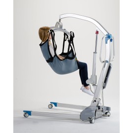 Una pieza de cabestrillo de elevación para pacientes con correa de posicionamiento, tamaño pequeño, capacidad de peso de 600 libras