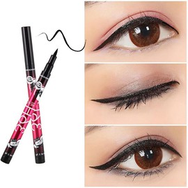 Set 12 Delineadores Ojos Make Up Larga Duración Waterproof Liquido Lápiz delineador de Ojos a Prueba de Agua Precisión de Pluma Líquido líquido de Larga duración Línea de Ojo Lisa Herramientas de Maquillaje