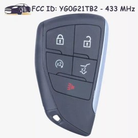 KEYECU Smart Prox Remote Key Fob 5 Buttons YG0G21TB2 for 2021 2022 2023 Buick Envision