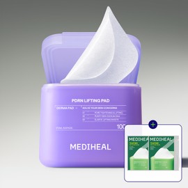 Mediheal Derma Toner Pad PDRN, 100 sheets, 1 unit 메디힐 더마 토너 패드 PDRN, 본품 100매, 1개