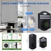 CHEN LCLILICHEN Smart Fingerprint Door Lock, Keyless Entry Deadbolt with