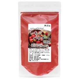 自然健康社 いちごパウダー 100g ストロベリー 無添加 製菓用