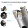 sourcing map 16mm Carbide Hole Cutter, Hole Saws for Stainless