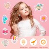 12 Pairs Kids Clip On Earrings for Girls, Rainbow Earrings