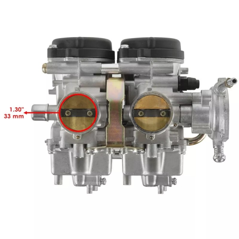 Caltric Brand New Carburetor for Yamaha Raptor 660 R 660R