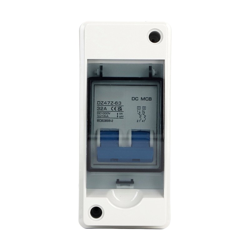 Mini Circuit Breaker with Junction Box IP65 Waterproof 4000A Icu