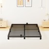 Superay 4 Inch Queen Bed Frame Low Profile, Heavy Duty
