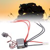 7.216V 320A TwoWay Brush ESC for Vehicle Ship Model Support