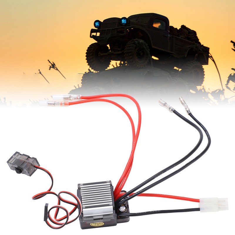 7.216V 320A TwoWay Brush ESC for Vehicle Ship Model Support
