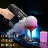Cocktail Bubble Smoke Gun Accessories, Contains 4 Hickory Flavors, 4