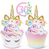 Decoraciones para tartas (unicornio)