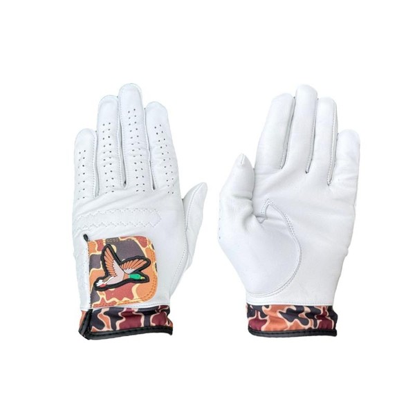 Duck Hunter Camo Golf Glove; Premium Golf Gloves with Camouflage