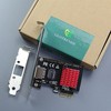 GLOTRENDS LE8111H Gigabit PCIe Ethernet Network Card, RTL8111H Chip, RJ45