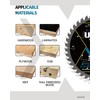 UXACE 5-1/2-Inch 40-Tooth Circular Saw Blade with 10 mm Arbor,