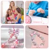 Bead Mix Acrylic Beads Openwork [Approx. 3.5 oz (100 g)]
