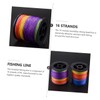 WOONEKY Strong Pe Braided Fishing Line 100m 16-Strand Low Memory